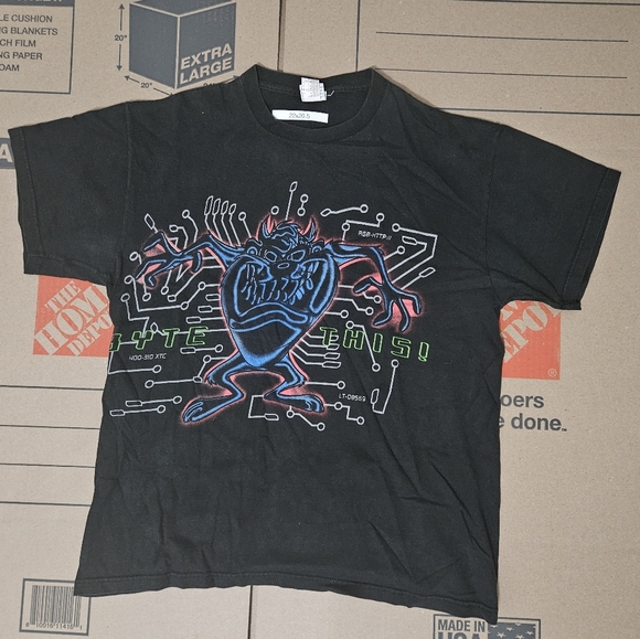 Taz Byte This Vintgae Tee - Picture 1 of 3